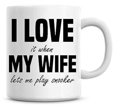 Snooker Mug: Funny Novelty Gift for Husband, Boyfriend