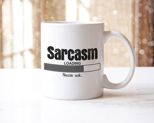 Funny Sarcasm Loading Please Wait.. - Laugh Novelty Mug & Coaster Coffee Tea Cup Office Gift