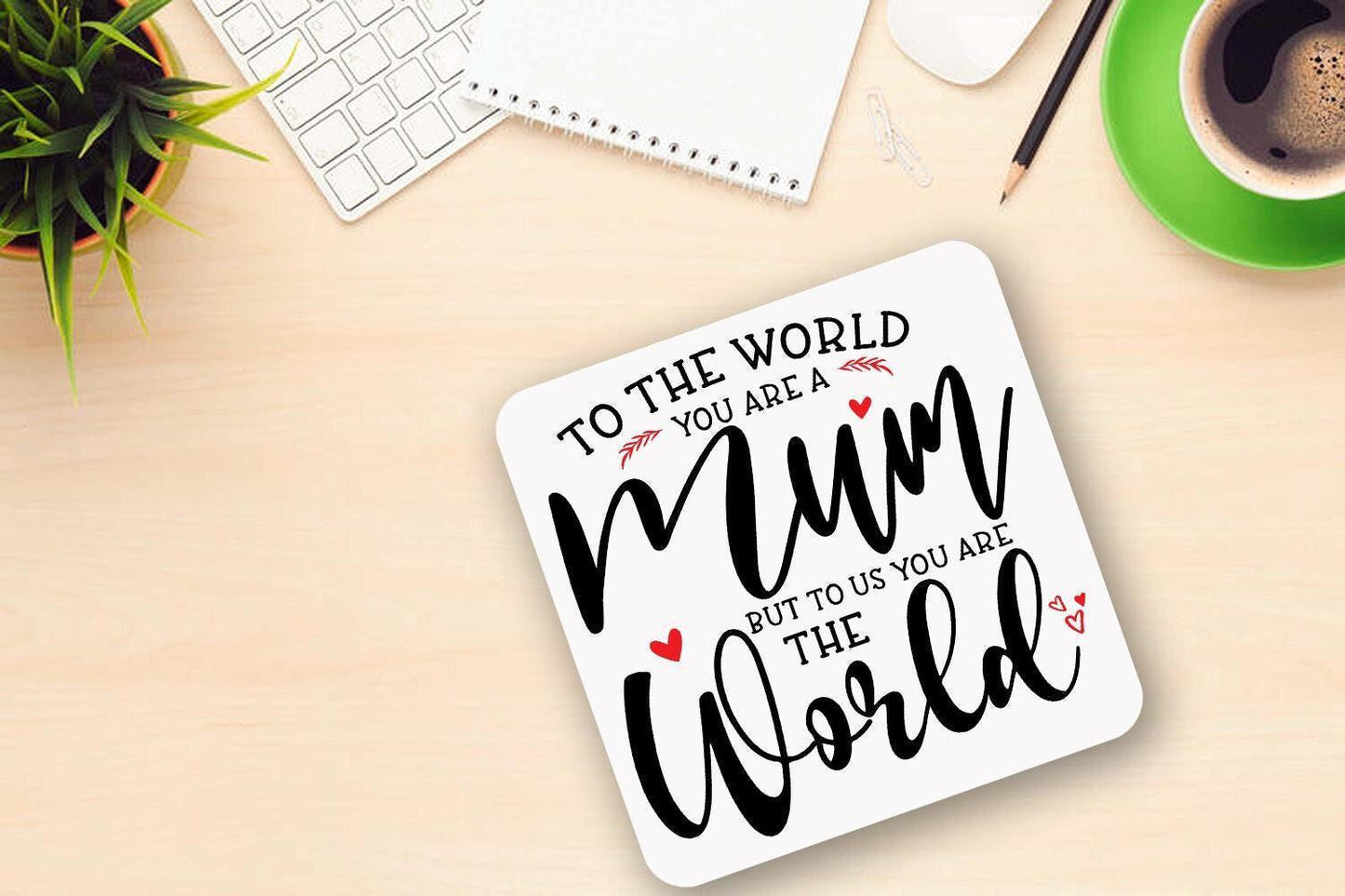 Mother's Day Mug & Coaster Set: Mum/Grandma Coffee Tea Gift