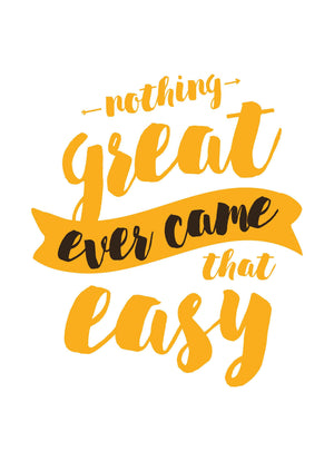 Inspirational Quote Poster: Positive Affirmation Wall Art