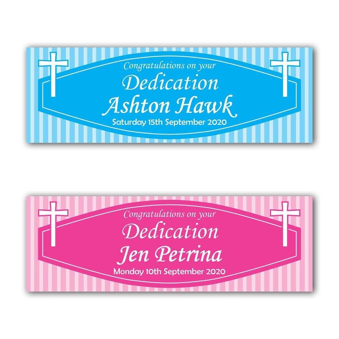 2 Personalised Dedication Congratulation Celebration Banners Decoration Posters