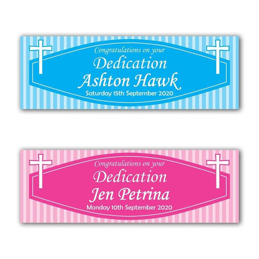 2 Personalised Dedication Congratulation Celebration Banners Decoration Posters