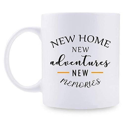 Housewarming Mug & Coaster Set: New Home Gift, UK Made