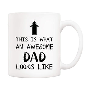 Funny Dad | Ceramic Coffee Mug | Father's Day Gift | Stylish Printed Design | Tea & Coffee Cup | 11oz