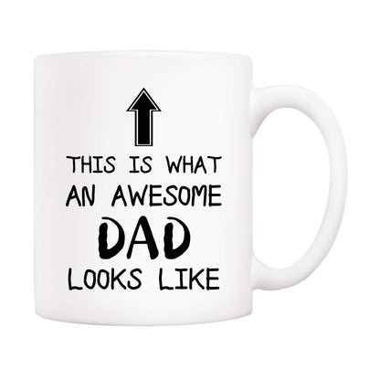 Funny Dad | Ceramic Coffee Mug | Father's Day Gift | Stylish Printed Design | Tea & Coffee Cup | 11oz