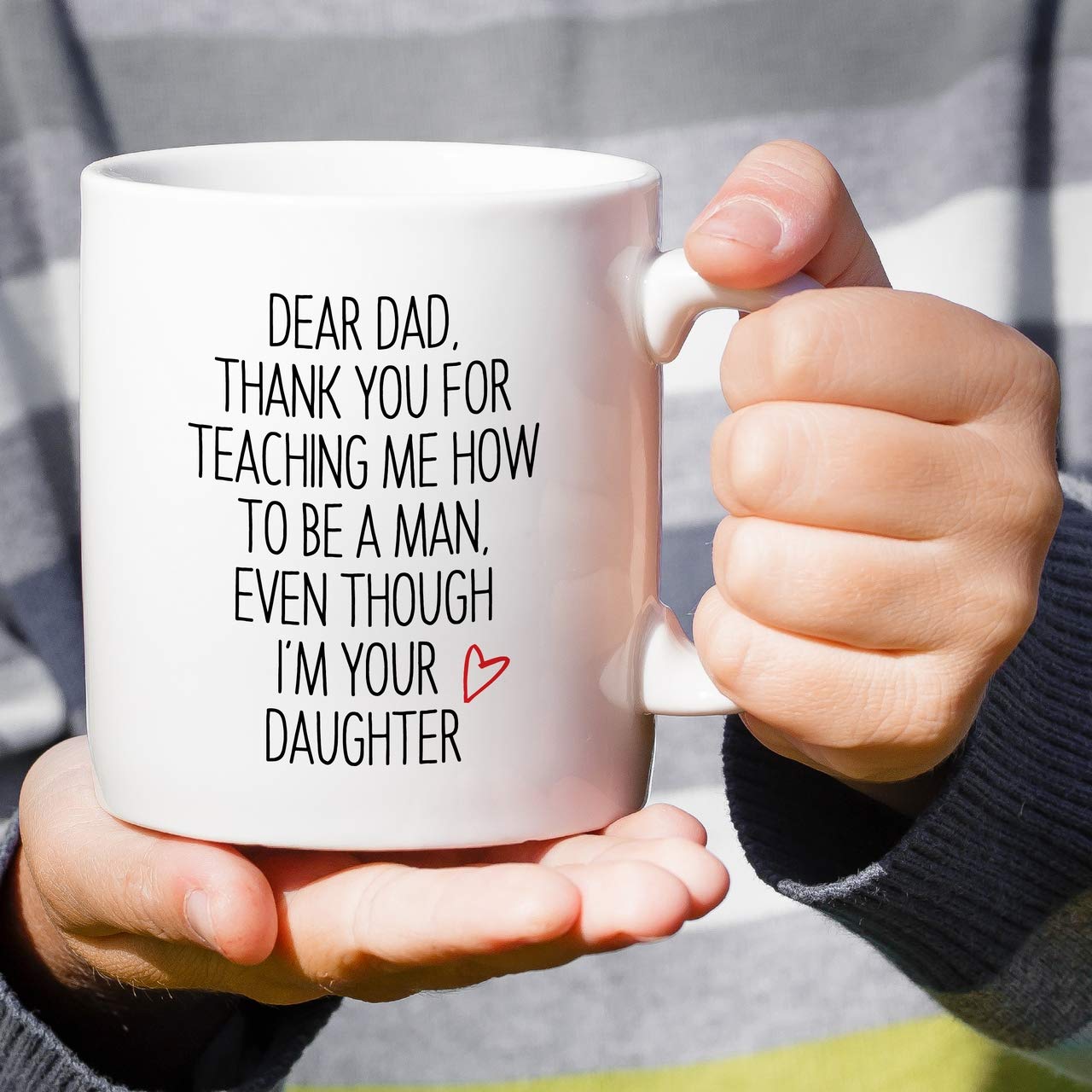 Funny | Ceramic Coffee Mug | Father's Day Gift | Stylish Printed Design | Tea & Coffee Cup | 11oz