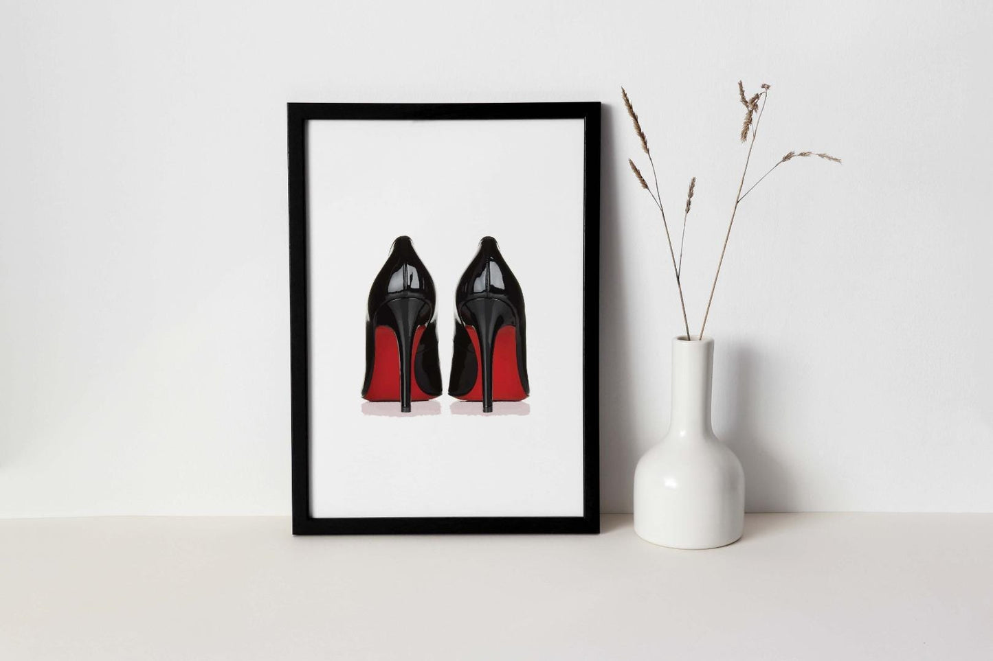 Shoes Fashion Girls Bedroom Modern Heels Wall Art Home Room Decor Print Poster