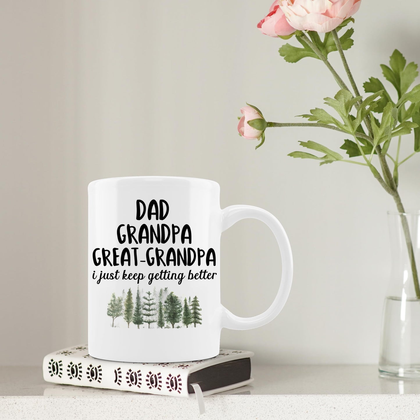 Great Grandpa | Ceramic Coffee Mug | Father's Day Gift | Stylish Printed Design | Tea & Coffee Cup | 11oz