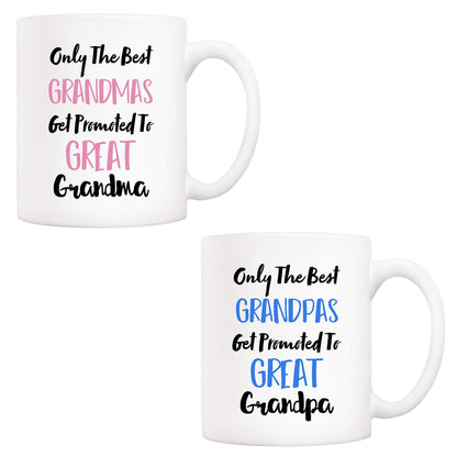 Mother's Day and Father's Day for Grandparents | Ceramic Coffee Mug | Father's Day Gift | Stylish Printed Design | Tea & Coffee Cup | 11oz