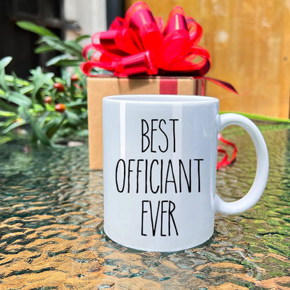 Wedding Officiant | Ceramic Coffee Mug | Father's Day Gift | Stylish Printed Design | Tea & Coffee Cup | 11oz