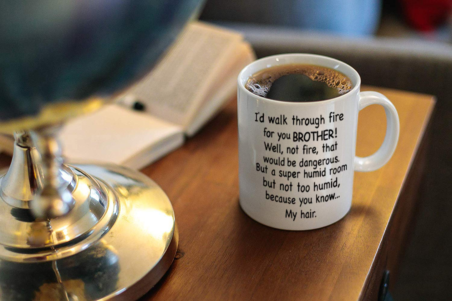 Funny Brother | Ceramic Coffee Mug | Father's Day Gift | Stylish Printed Design | Tea & Coffee Cup | 11oz