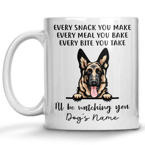 Personalized German Shepherd | Ceramic Coffee Mug | Father's Day Gift | Stylish Printed Design | Tea & Coffee Cup | 11oz