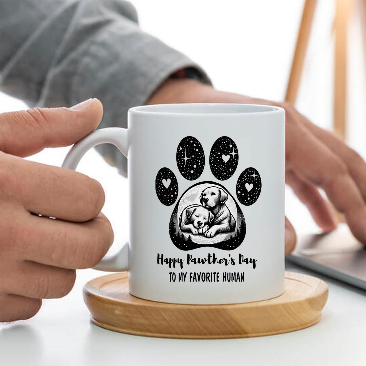 Funny Fatherâ€™s Day | Ceramic Coffee Mug | Father's Day Gift | Stylish Printed Design | Tea & Coffee Cup | 11oz