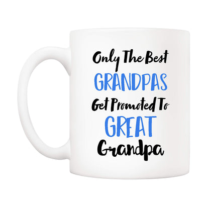 Great Grandpa from Grandchild Granddaughter Grandson | Ceramic Coffee Mug | Father's Day Gift | Stylish Printed Design | Tea & Coffee Cup | 11oz