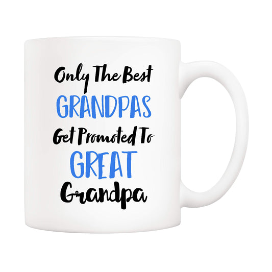 Great Grandpa from Grandchild Granddaughter Grandson | Ceramic Coffee Mug | Father's Day Gift | Stylish Printed Design | Tea & Coffee Cup | 11oz
