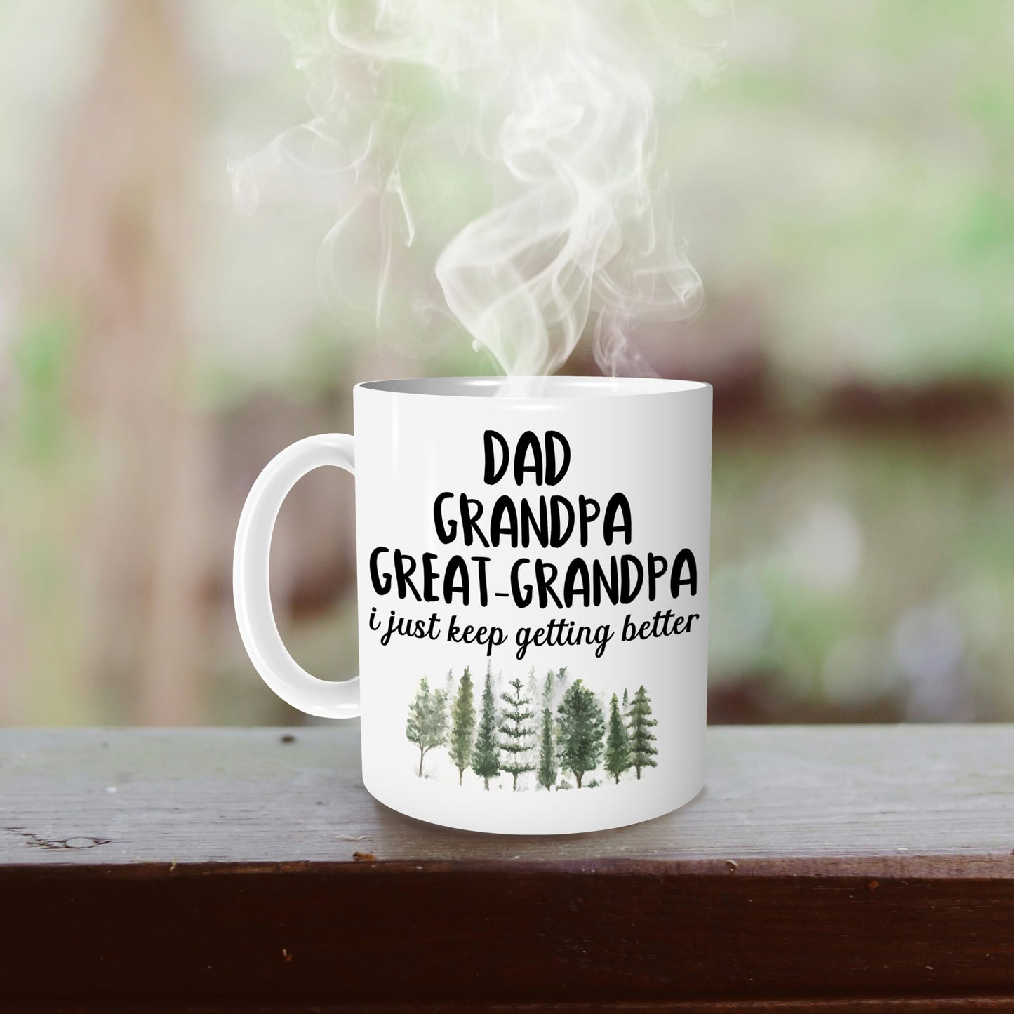 Great Grandpa | Ceramic Coffee Mug | Father's Day Gift | Stylish Printed Design | Tea & Coffee Cup | 11oz