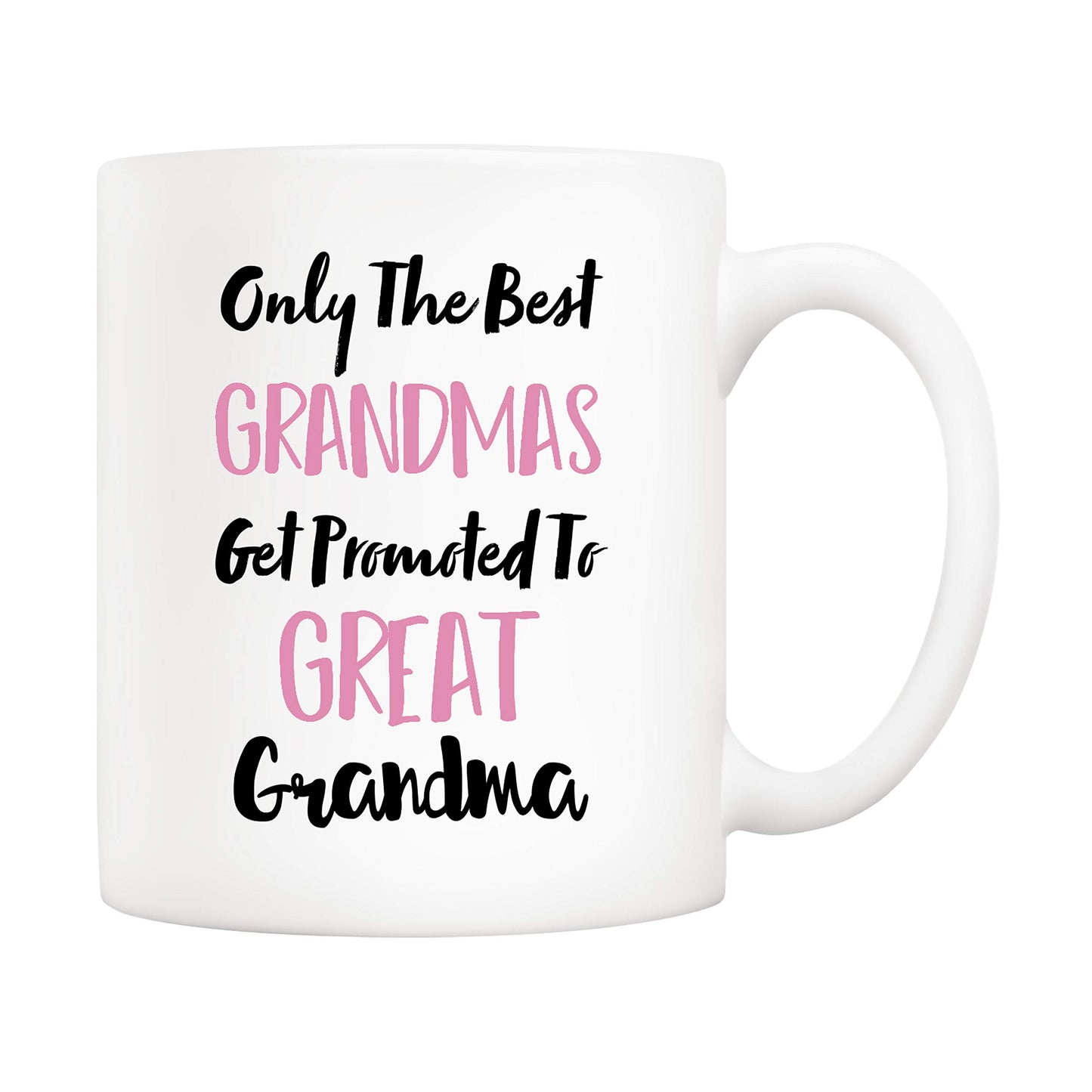 Mothers Day Great Grandma from Granddaughter Grandson | Ceramic Coffee Mug | Father's Day Gift | Stylish Printed Design | Tea & Coffee Cup | 11oz