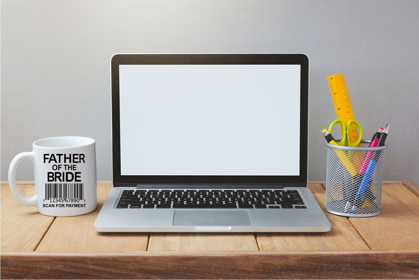Father of the Bride | Ceramic Coffee Mug | Father's Day Gift | Stylish Printed Design | Tea & Coffee Cup | 11oz