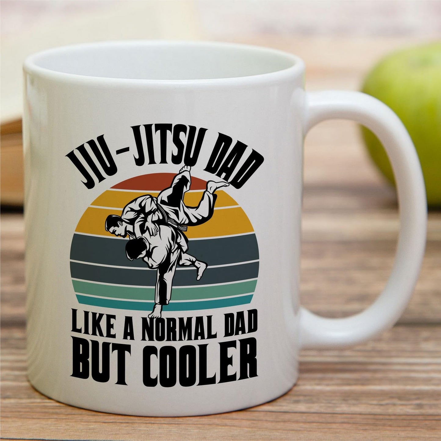 Funny Jiu | Ceramic Coffee Mug | Father's Day Gift | Stylish Printed Design | Tea & Coffee Cup | 11oz