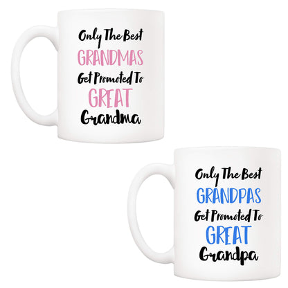 Mother's Day and Father's Day for Grandparents | Ceramic Coffee Mug | Father's Day Gift | Stylish Printed Design | Tea & Coffee Cup | 11oz