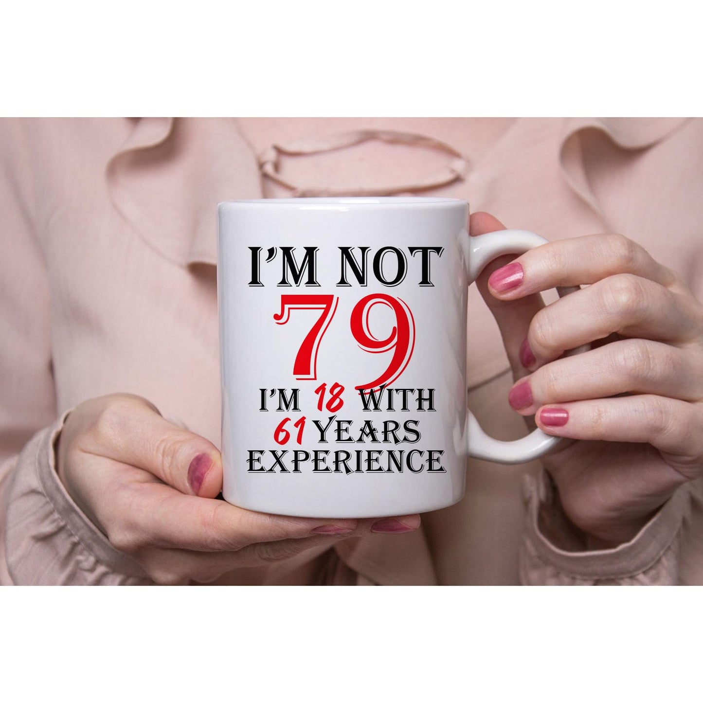 1947 79th for Women Men | Ceramic Coffee Mug | Father's Day Gift | Stylish Printed Design | Tea & Coffee Cup | 11oz