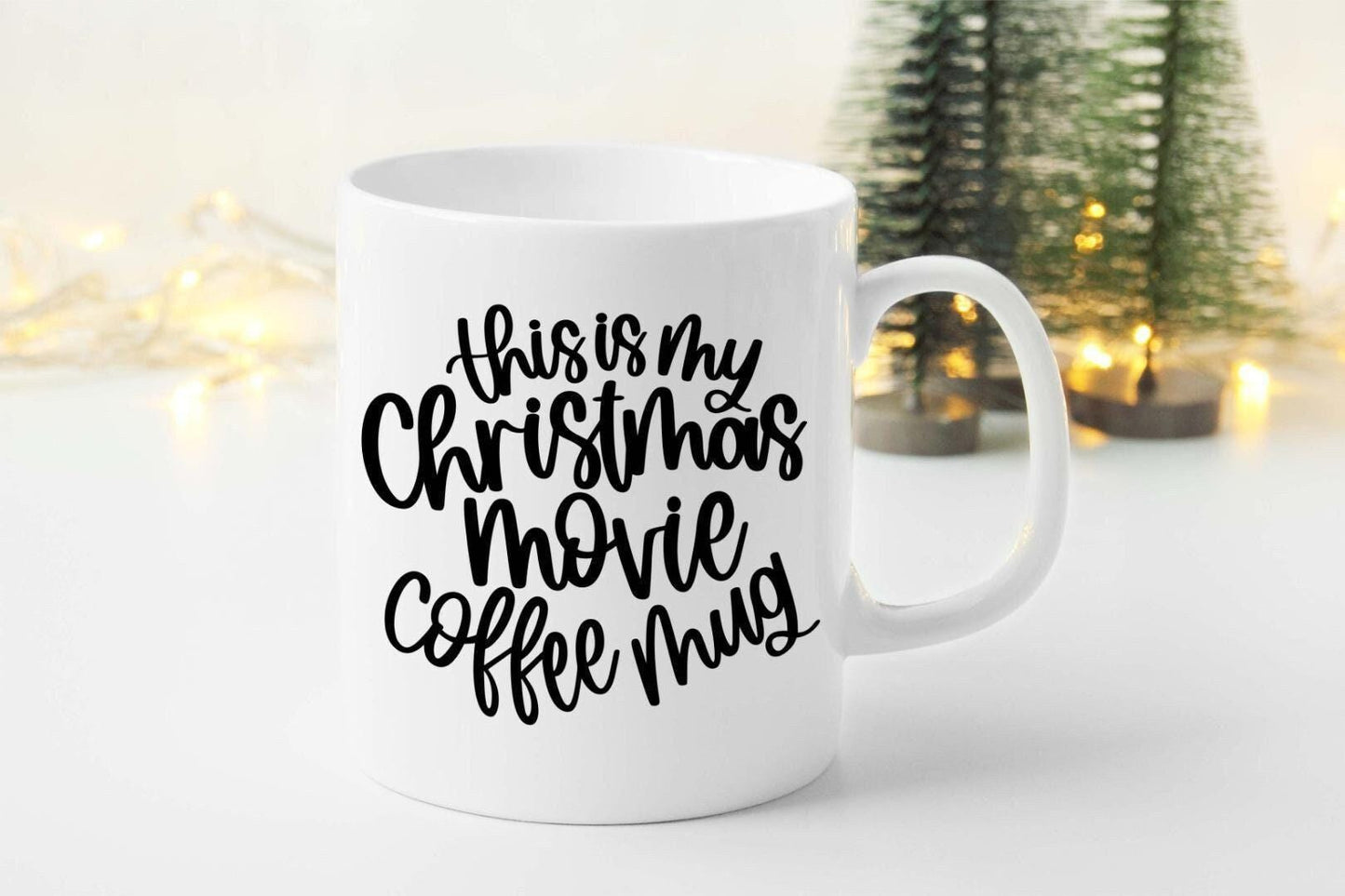 Christmas Movie Mug & Coaster Gift Set Xmas Winter Holiday Friend Gifts Keepsake