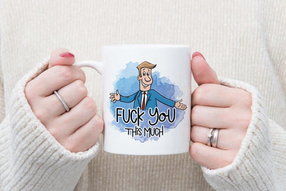 Mug & Coaster Tea Coffee Cheeky Rude Humour Novelty Office Birthday Gift Set Present Joke