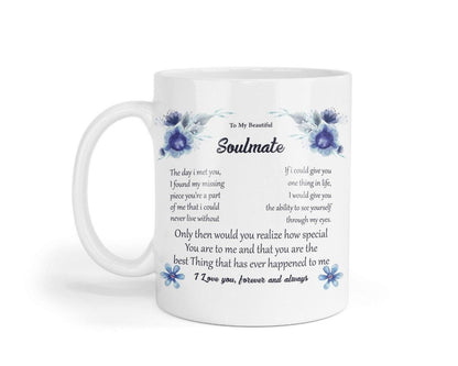 Soulmate Coffee Mug & Coaster Gift Set