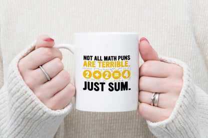Math Pun Coffee Mug – Funny Accountant, Teacher Gift