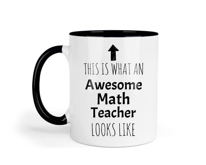Math Teacher Mug and Coaster Set - Teacher Gift
