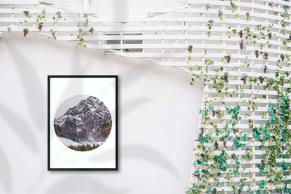 Mountain Bedroom Nature Minimalist Wall Art Nursery Home Room Decor Print Poster