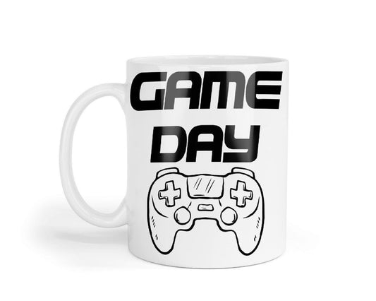 Game Day Mug & Coaster Set Novelty Gamer Gaming Christmas Funny Birthday Gift