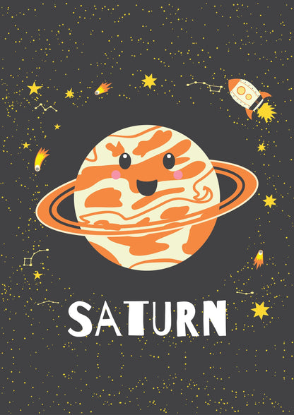 Solar System Sun Earth Planets Home Schooling Learning Educational Posters