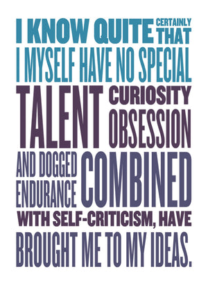 I Know Quite Certainly Myself Inspirational Quote Picture Poster Print Wall