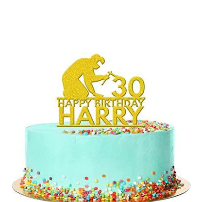 Personalised Acrylic Welding Diy Birthday Cake Topper Decoration For Welders Gift
