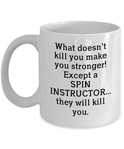 Spin Instructor Mug – Funny Sarcastic Coffee Cup Gift