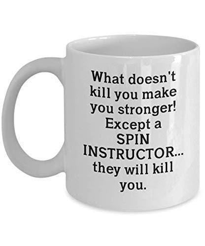 Spin Instructor Mug – Funny Sarcastic Coffee Cup Gift