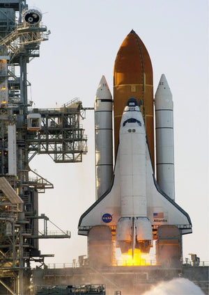 Space Rockets Giant Poster - A5 A4 A3 A2 A1 Huge Sizes