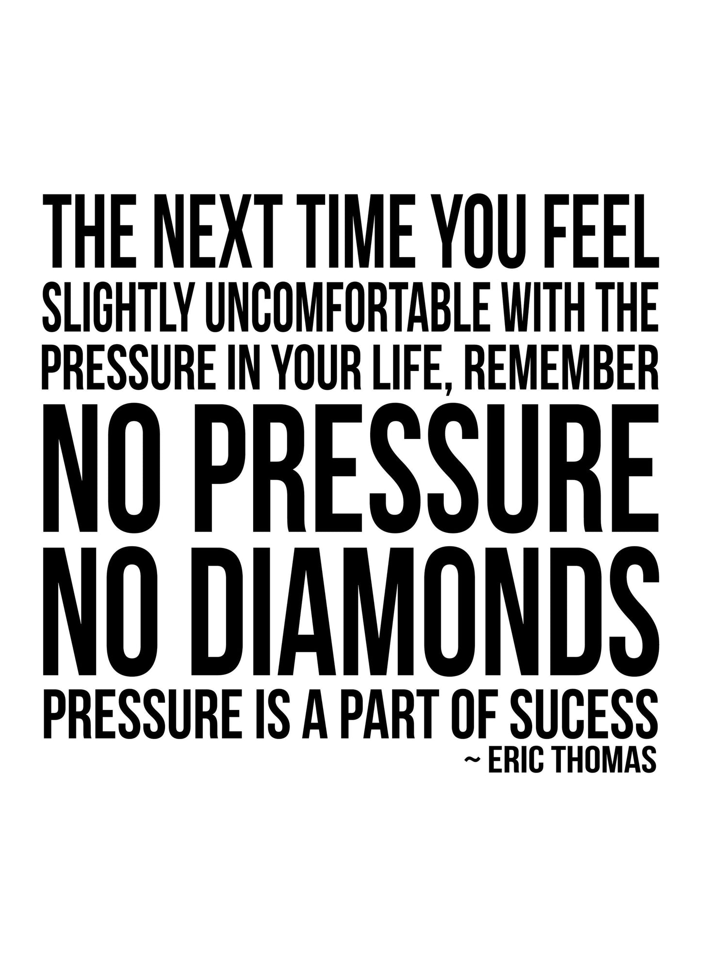 The Next Time You Feel Inspirational Positive Thoughts Quote Poster Print Wall