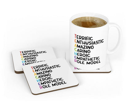 Amazing Teachers Definition Novelty Ceramic Coffee Tea Cup Mug And Coaster Gift Perfect Present For Your School Collage University Teachers