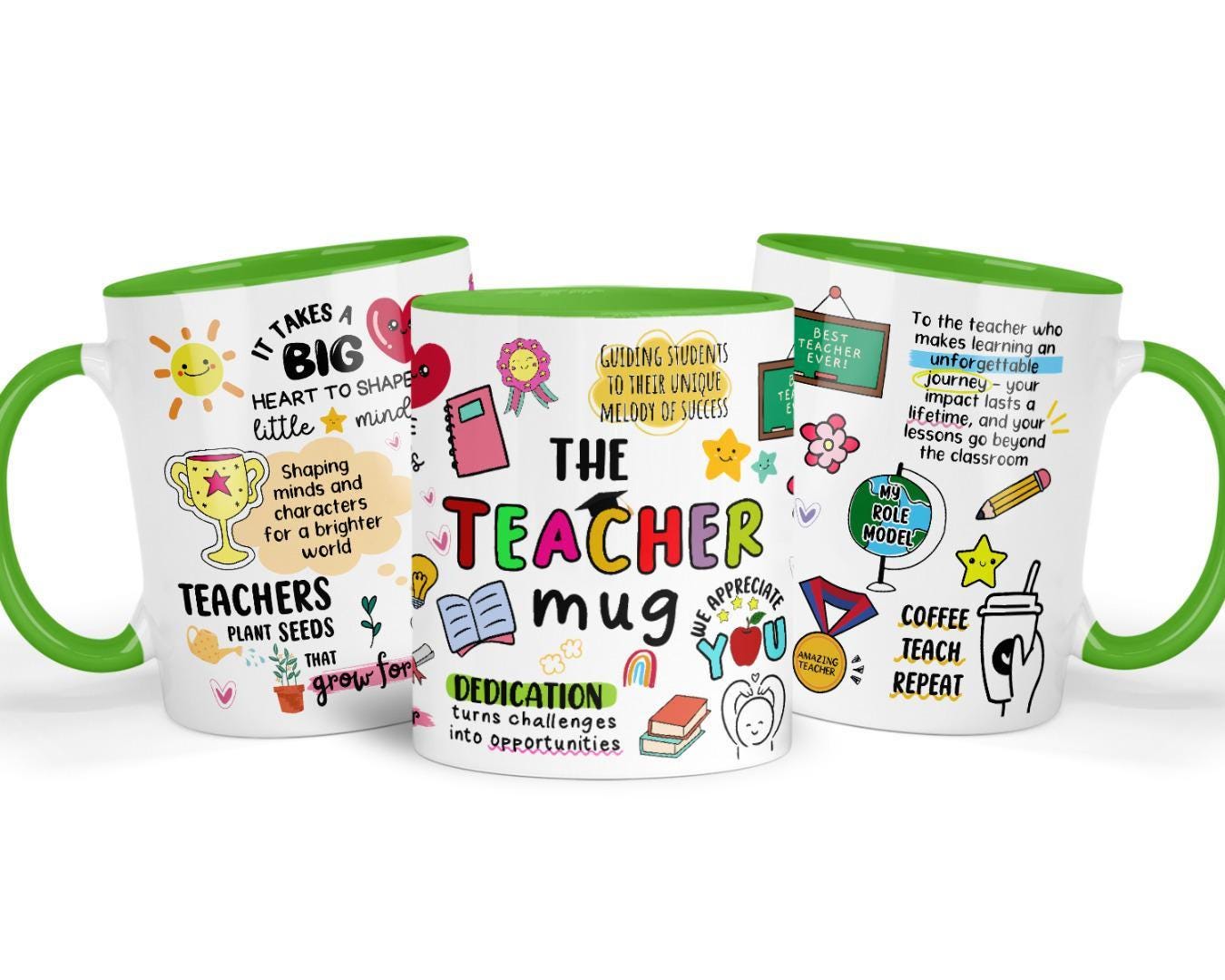 The Teacher Mug: Ceramic Coffee & Tea Cup - UK Design