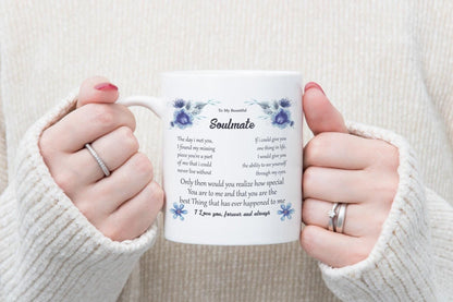 Soulmate Coffee Mug & Coaster Gift Set