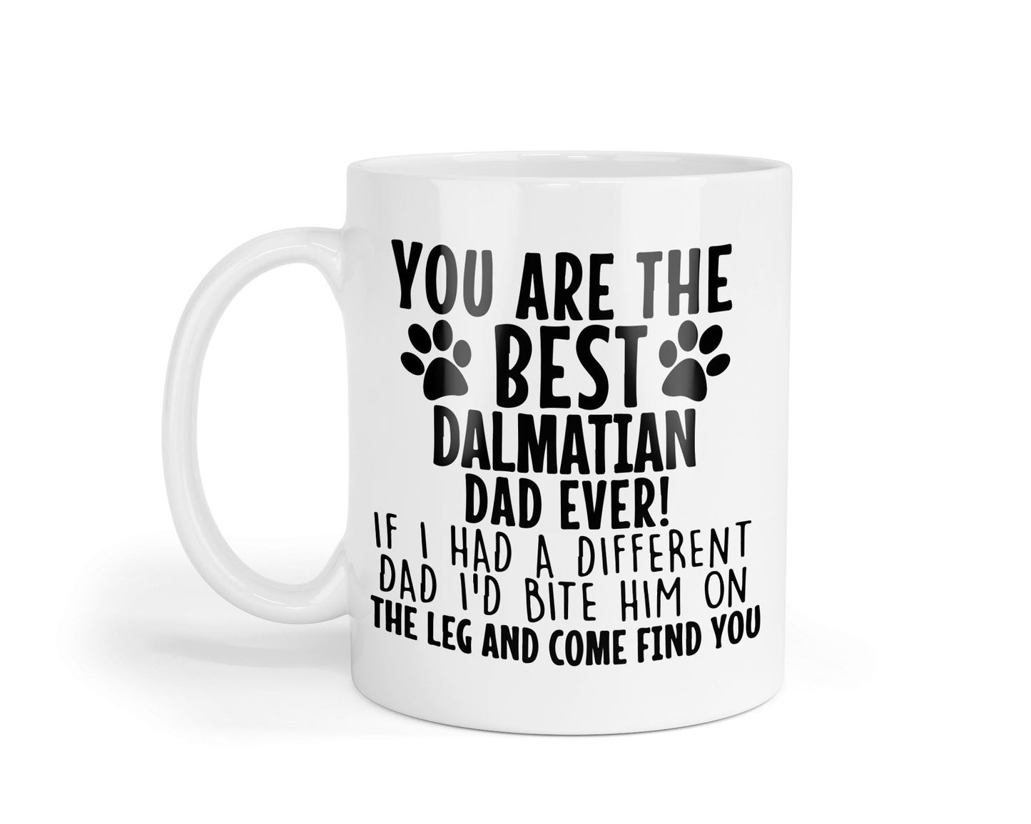 Dalmatian Dad Mug: Funny Coffee Cup, Dog Lover Gift