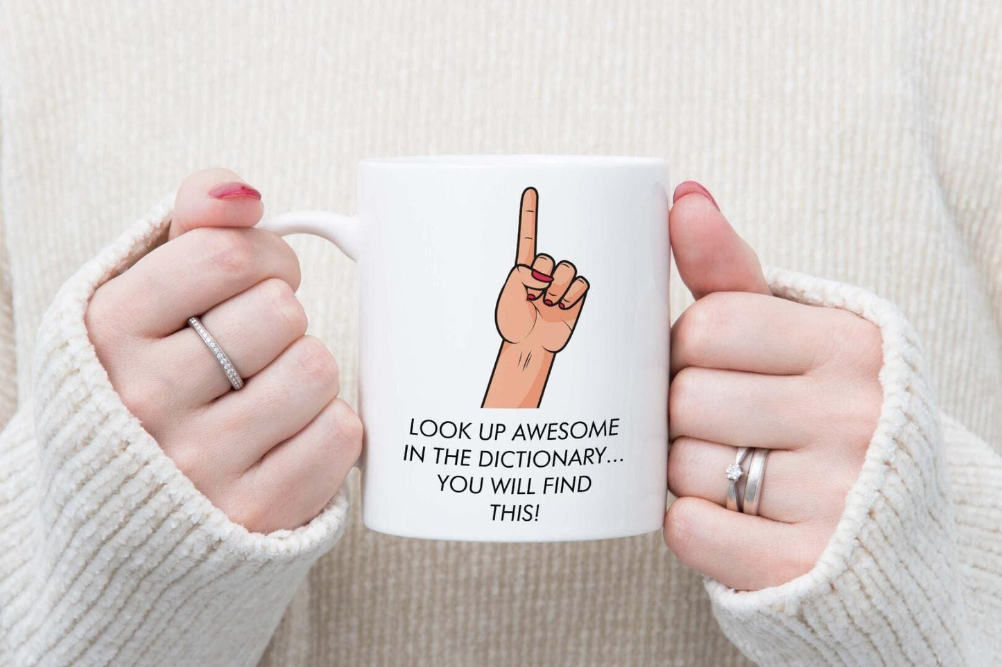 Awesome Mug & Coaster Gift Set Funny Presents Birthday Novelty Office Gift Set