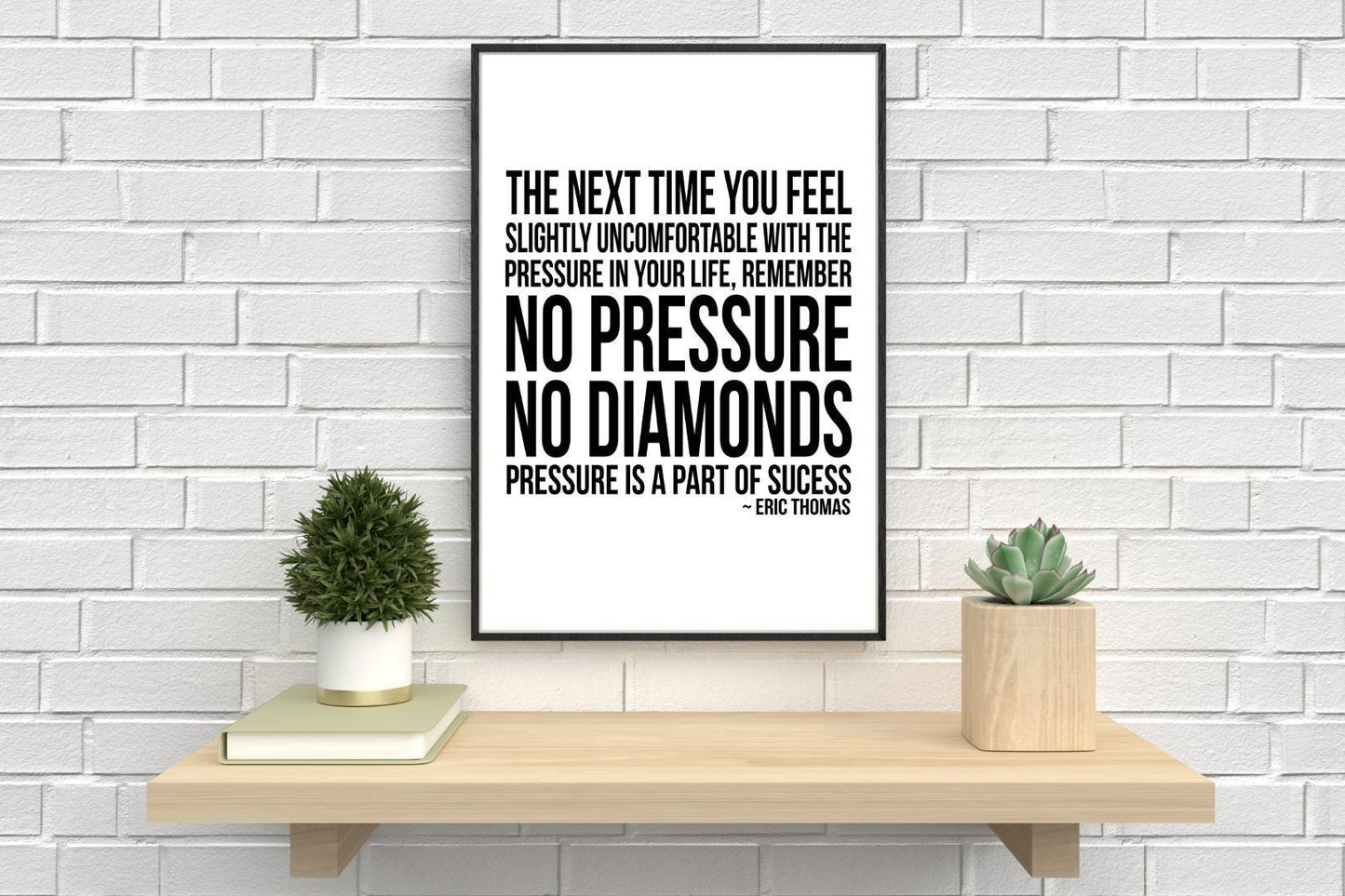 The Next Time You Feel Inspirational Positive Thoughts Quote Poster Print Wall