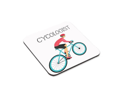 Cycologist Mug & Coaster Bike Cyclist Cycling Birthday Funny Sarcastic Gift Set