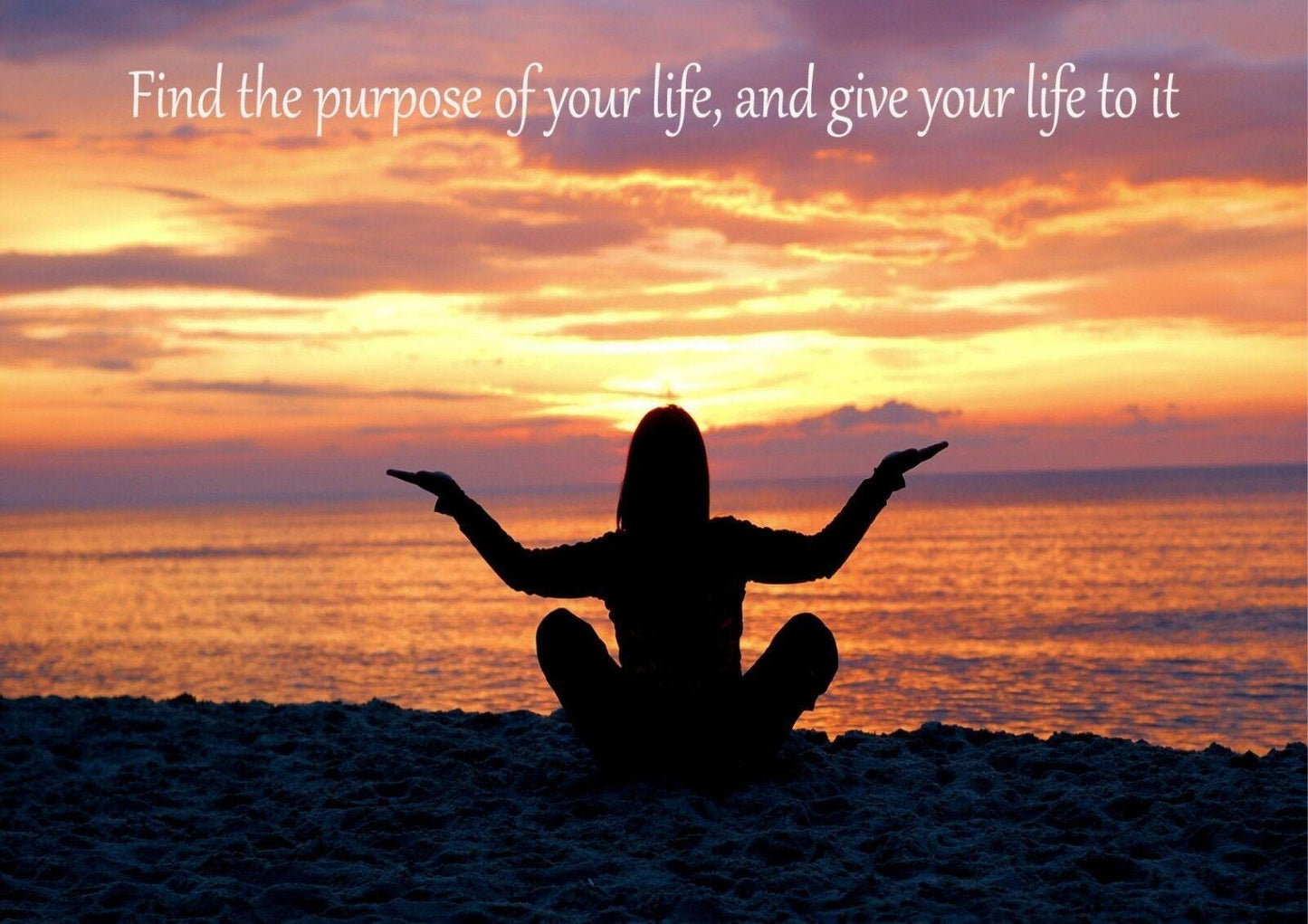 Yoga Meditation Buddha Quotes Inspirational Motivational Print Poster - A4 A3 A2