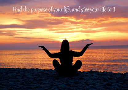 Yoga Meditation Buddha Quotes Inspirational Motivational Print Poster - A4 A3 A2