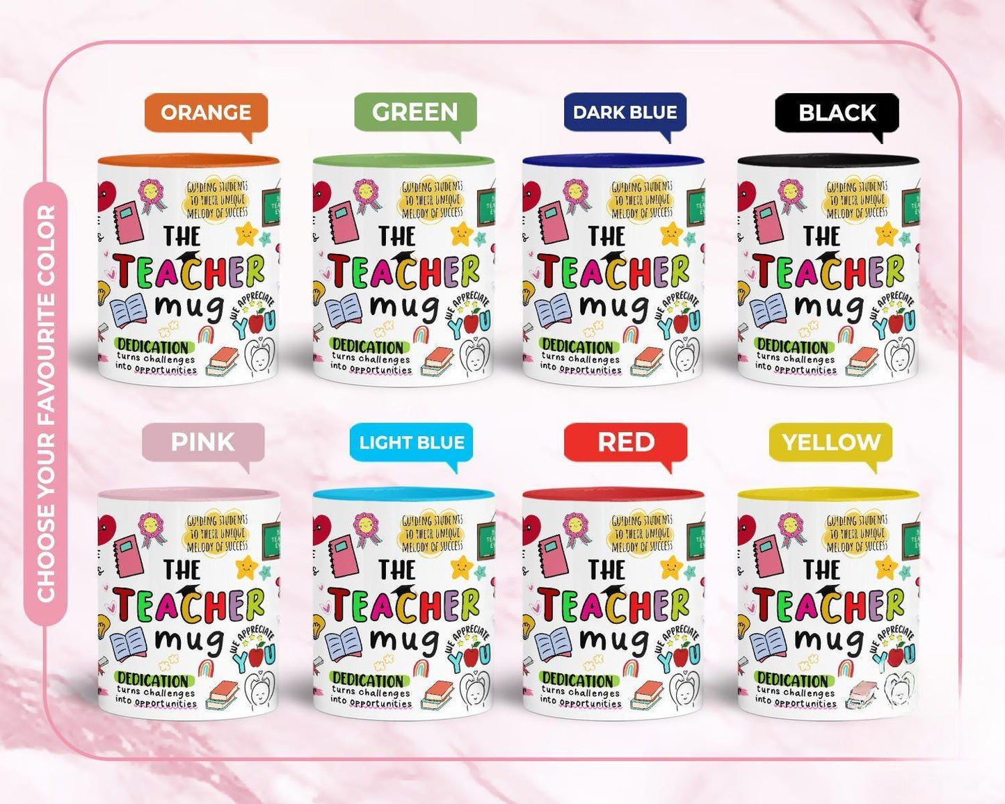 The Teacher Mug: Ceramic Coffee & Tea Cup - UK Design