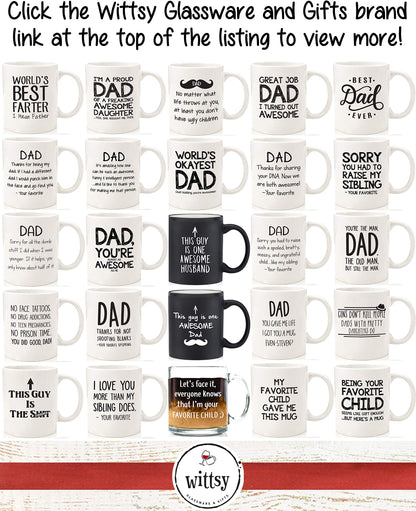 Best Dad Ever | Ceramic Coffee Mug | Father's Day Gift | Stylish Printed Design | Tea & Coffee Cup | 11oz